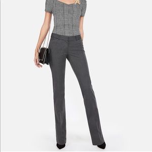 Dark Gray Express Editor Pants